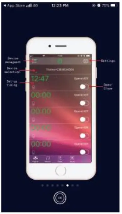 Olafus E10BL LED Bluetooth Floodlight - app6