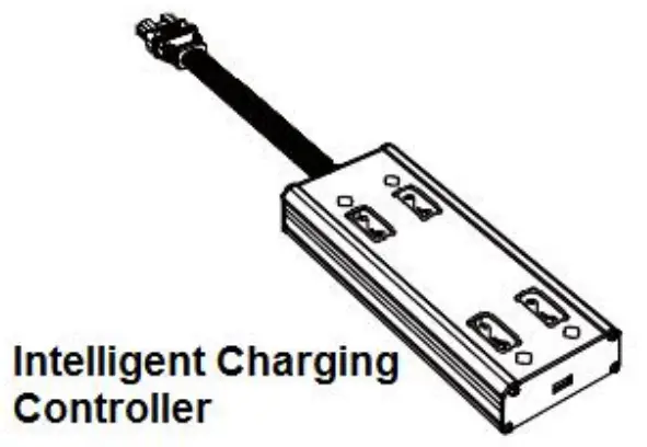 FOXTECH Intelligent Two-way Battery Charger - cable