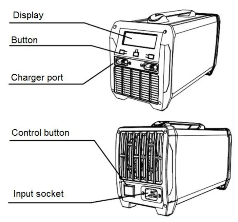 FOXTECH Intelligent Two-way Battery Charger - parts