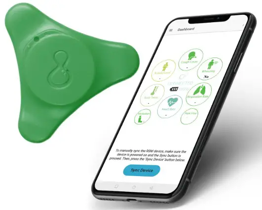 adamm RSM QSG A0002 Wearable Asthma Monitoring - Cover