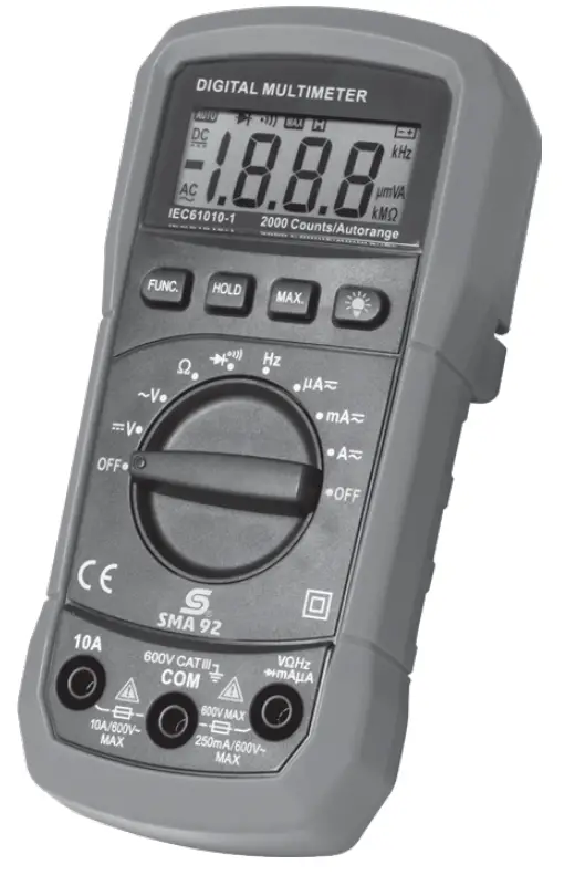 SOMOGYI SMA 92 Digital Multi meter