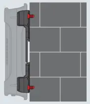 NetComm NTC 140 4G M2M Router - Rail Bracke
