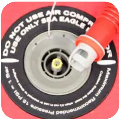 SEA EAGLE FastCat12 Inflatable Catamaran Boat Deluxe Package - Hand Pump