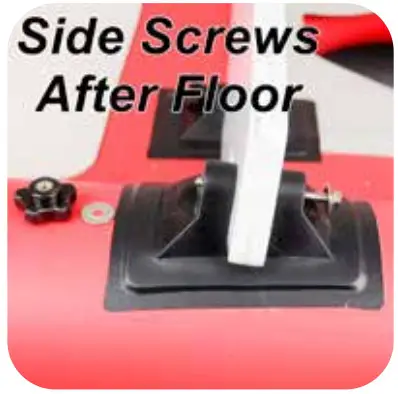 SEA EAGLE FastCat12 Inflatable Catamaran Boat Deluxe Package - Insert screws