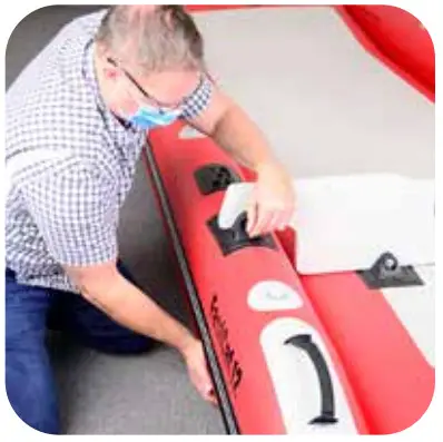 SEA EAGLE FastCat12 Inflatable Catamaran Boat Deluxe Package - Look