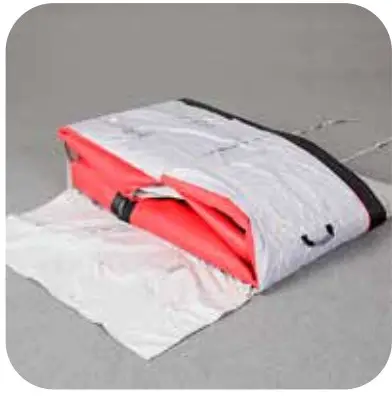 SEA EAGLE FastCat12 Inflatable Catamaran Boat Deluxe Package - bag end flaps