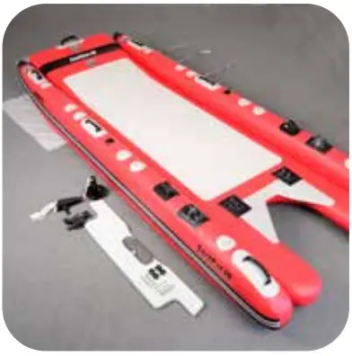 SEA EAGLE FastCat12 Inflatable Catamaran Boat Deluxe Package - boat bag