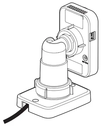 Cpro Electronics NST8 22 R 2M HD IP Indoor PIR Cube Camera - Installation 2