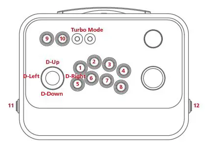 ATARI 300855 Single Player USB Fightstick-2