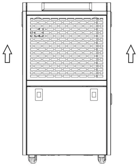 YAUFEY PD606C Commercial Dehumidifier - plugging