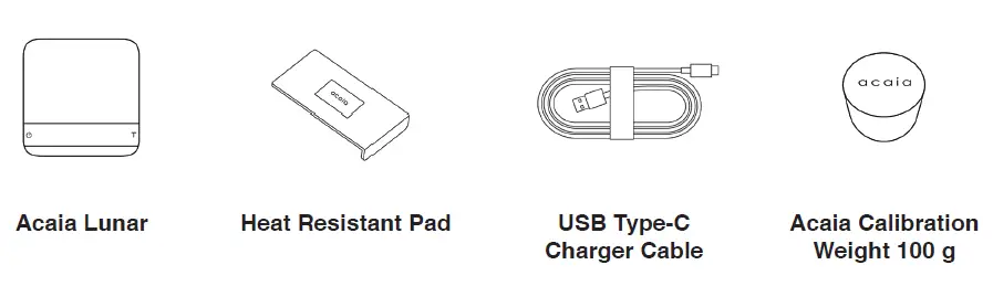 acaia AL008 Lunar Professional Espresso Scale-fig1