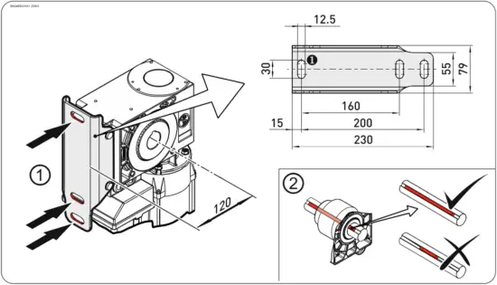 GFA SI 25.15-3000 - Mounting