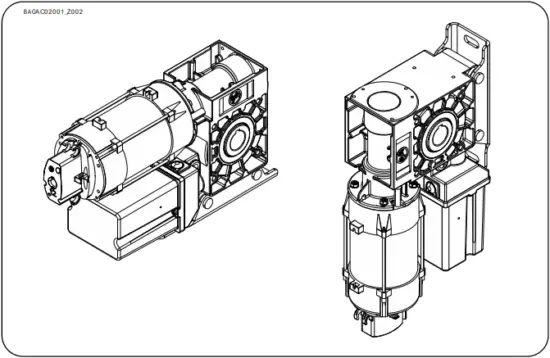 GFA SI 25.15-3000 - Permissible mounting positions