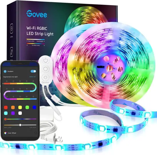 Govee H617C 32.8ft RGBIC LED Strip Lights