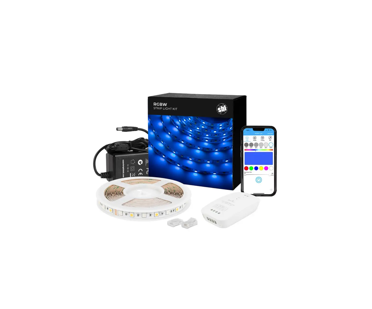 Super Bright Leds Stn-4-uc Under Cabinet Led Flexible Light Strip Kit User Manual