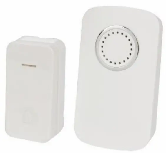 PEREL EDKP1 WIRELESS PLUG-IN DOOR BELL KIT