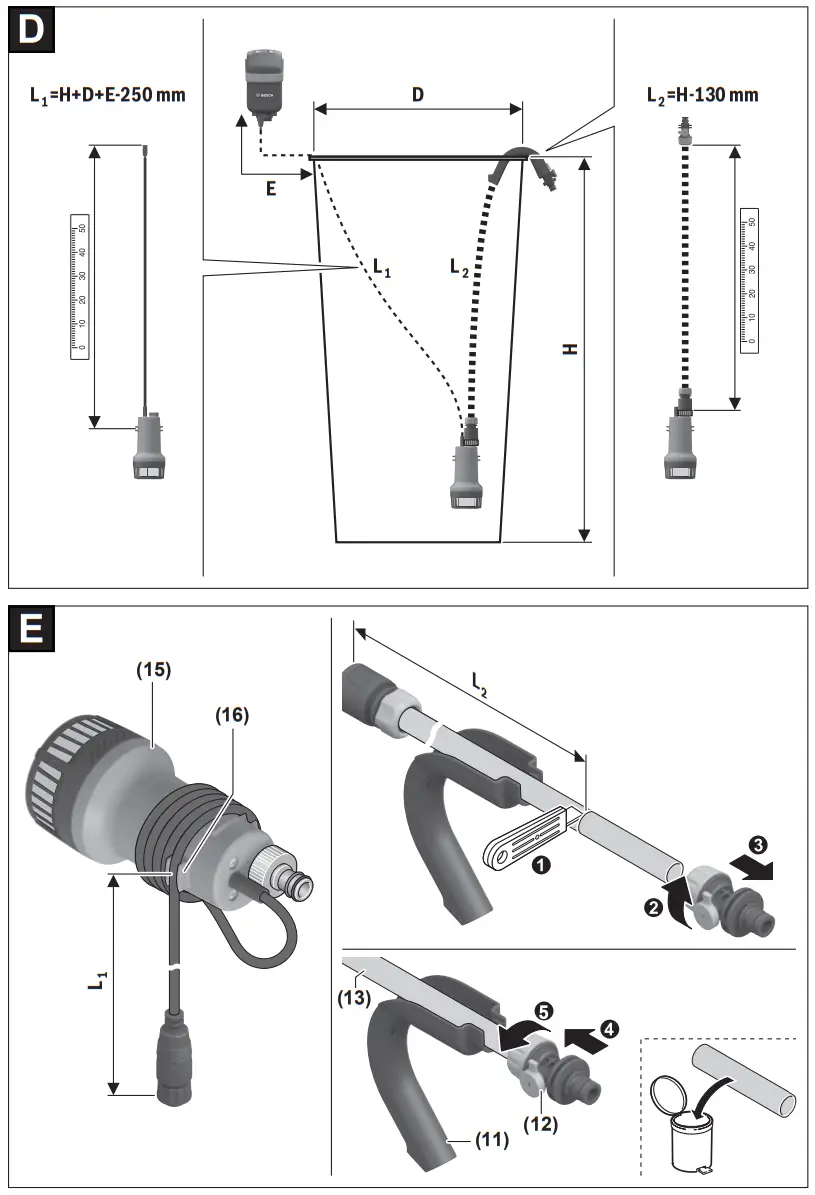 BOSCH BOGP18G 18V 2000 Garden Pump - fig 2