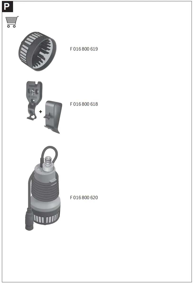 BOSCH BOGP18G 18V 2000 Garden Pump - fig8