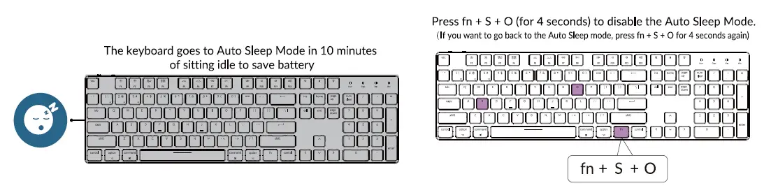 Disable Auto Sleep Mode 