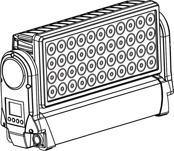 Osram 44x10w Rgbw 4in1 Led Moving Wash Light User Manual Osram 44x10w Rgbw 4in1 Led Moving Wash Light User Manual