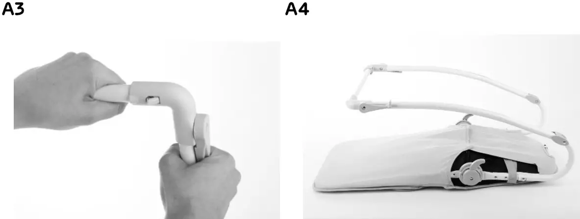 Kinderkraft FELIO Reclined Cradle Overview 2