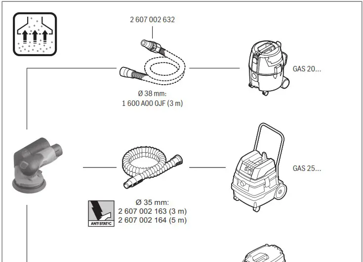 BOSCH GEX 12V 125 Professional Cordless Random Orbit Sander - overview 7