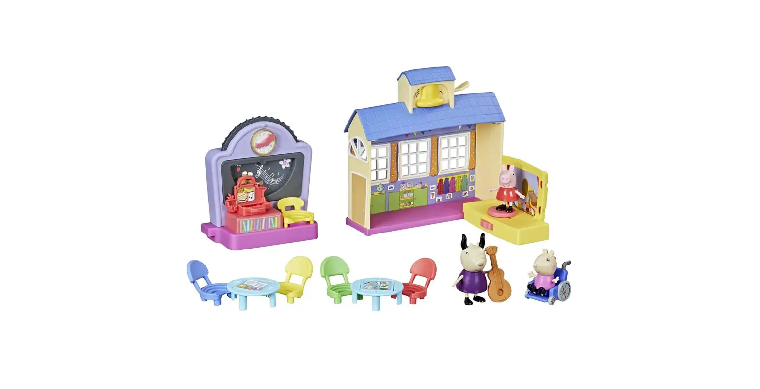 Peppa Pig F2166 School Playground Playset User Manual
