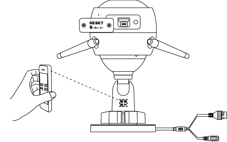 eviz C3N 1080P Outdoor Smart WiFi Camera 03