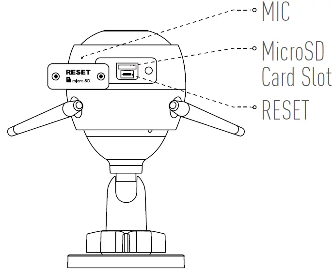 eviz C3N 1080P Outdoor Smart WiFi Camera 14