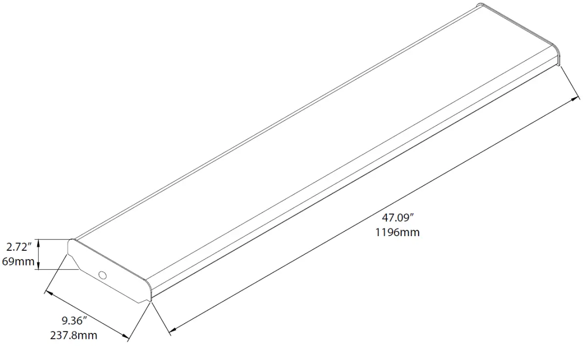 LEDONE LWP4 Foot LED Wrap-Around Light - fig1