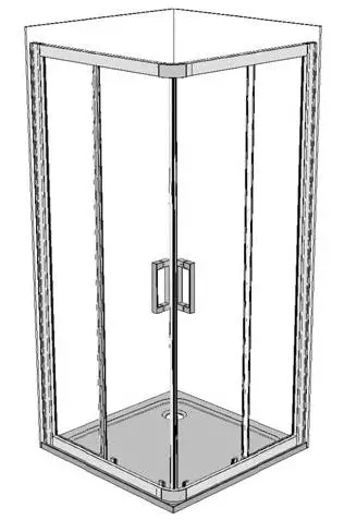 Ravak 10rv2 - 80 Corner Shower Cabin Instruction Manual