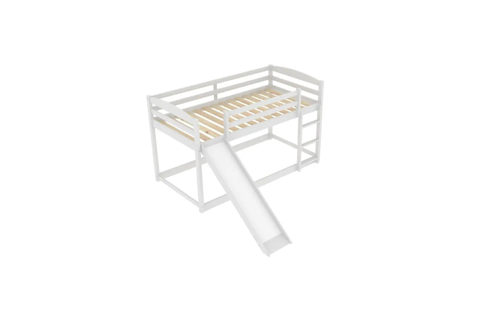 Merax Wf281725 Wood Twin Over Twin Bunk Bed Instruction Manual