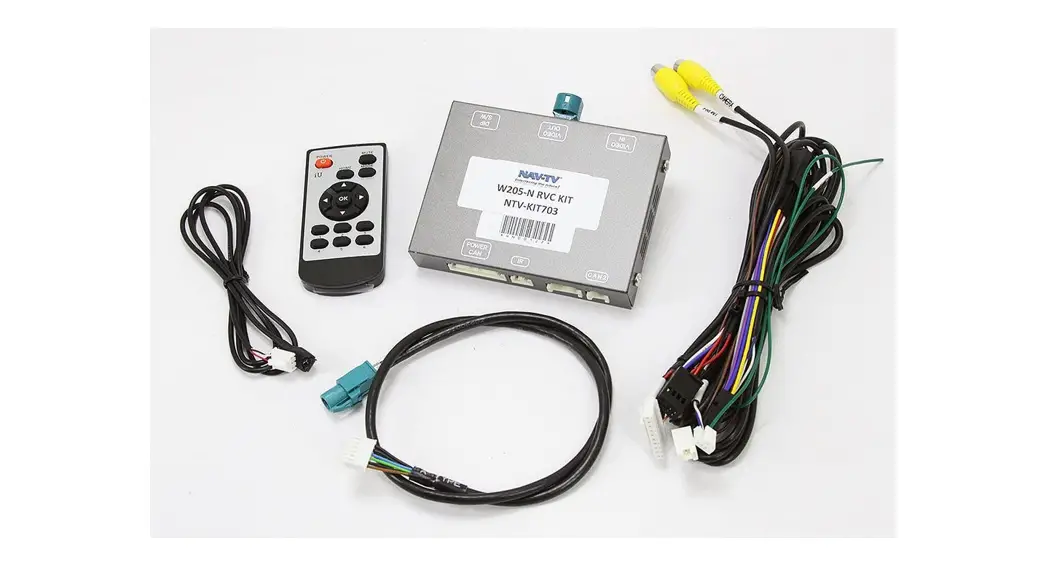 Nav-tav W205-n Rvc Back-up Camera Interface Instruction Manual