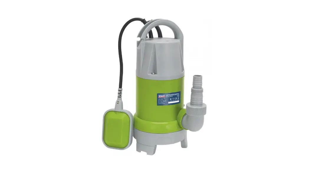 Sealey Wpcd215 217l Min Automatic Submersible Clean And Dirty Water Pump Instruction Manual