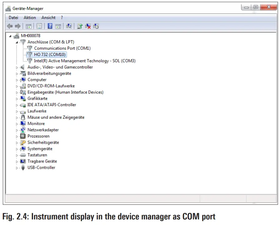 ROHDE SCHWARZ HO732 Dual Interface Ethernet - fig 6