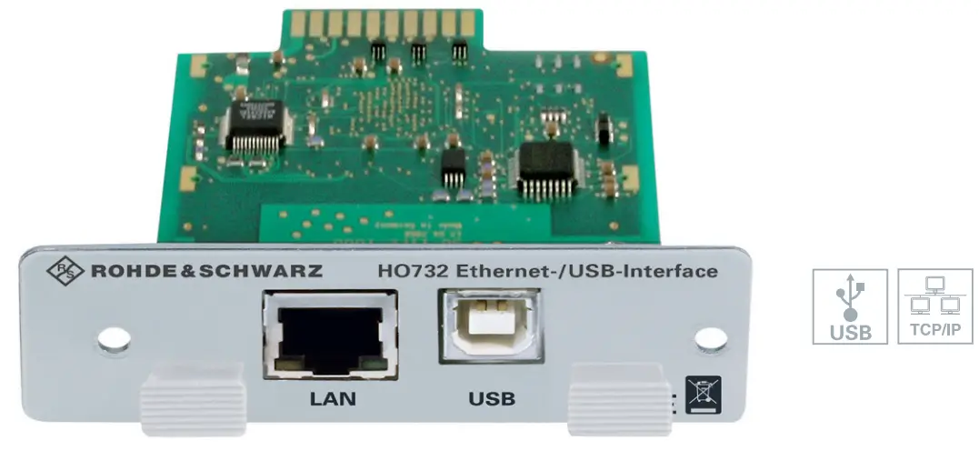 ROHDE SCHWARZ HO732 Dual Interface Ethernet - fig