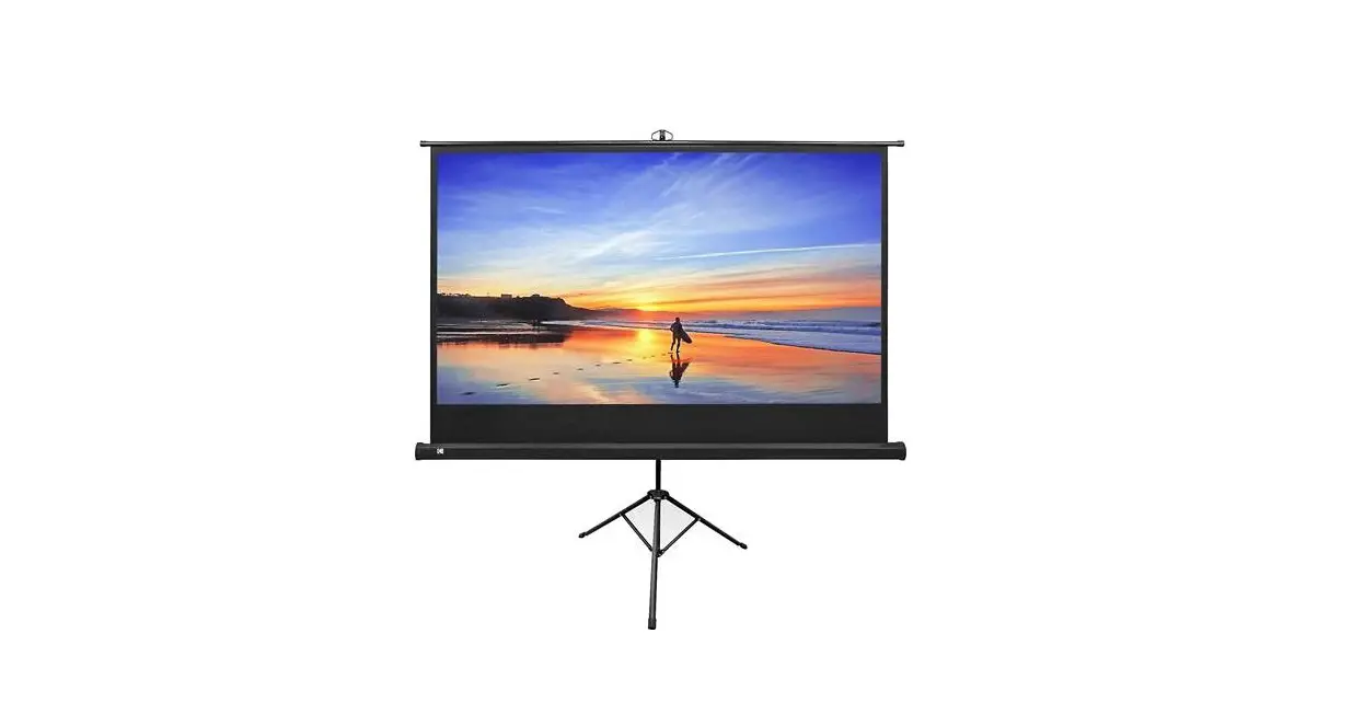 Kodak 738jsts80 Projection Screen 80 Inch With Tripod Stand And Carrying Bag User Guide