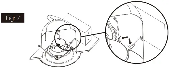 RAB R6R89FA120WS 6 Inch 8 Watt LED Retrofit Downlight - INSTALLATION INSTRUCTIONS 6