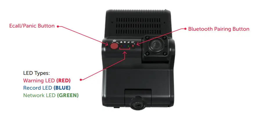 SMARTWITNESS KP2 Pro 4G LTE Fleet Telematics Dash Cam - BACK