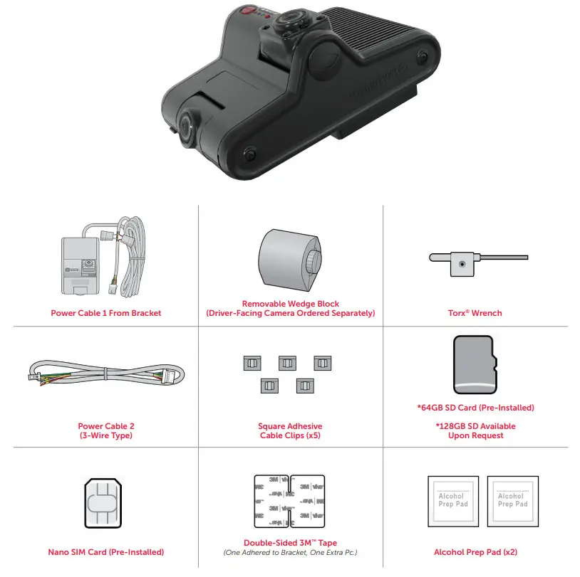 SMARTWITNESS KP2 Pro 4G LTE Fleet Telematics Dash Cam - Recorder