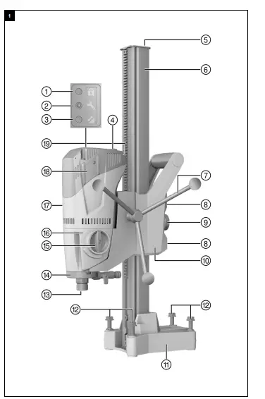 HILTI-DD-120-Diamond-Drilling-Machine-FIG1