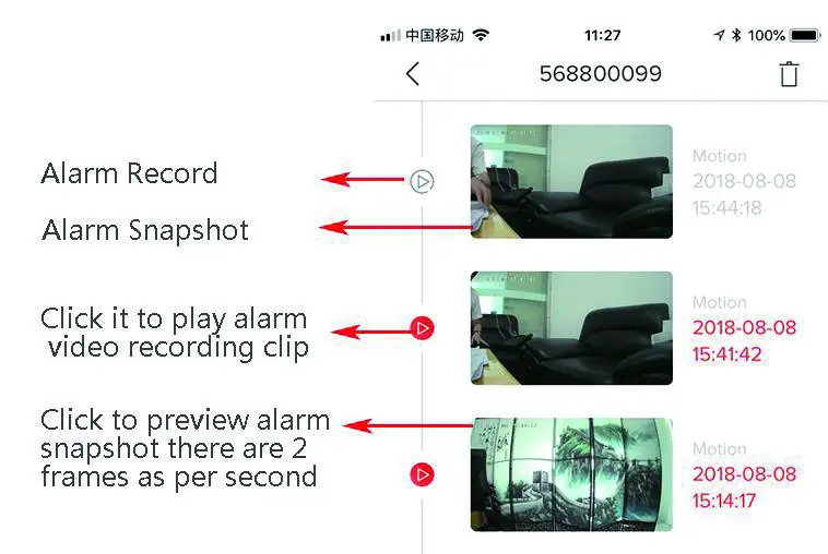 SDETER Smart IP Camera with Battery - Adjust the PIR Detecting Distance