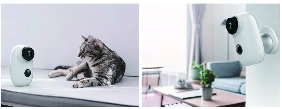 SDETER Smart IP Camera with Battery- Wall Mount Installation