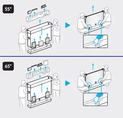SAMSUNG QN55QN95B Smart LED Display User FIG 4