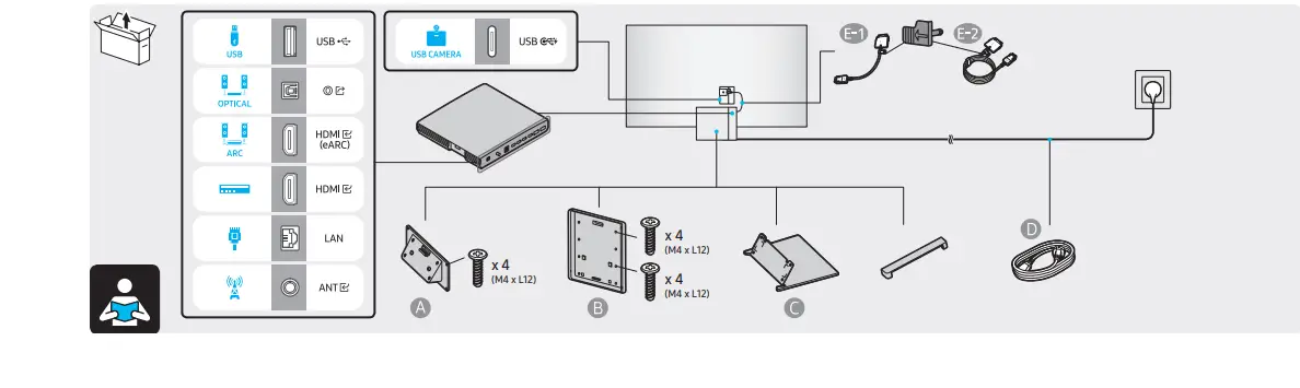 SAMSUNG QN55QN95B Smart LED Display User FIG 5