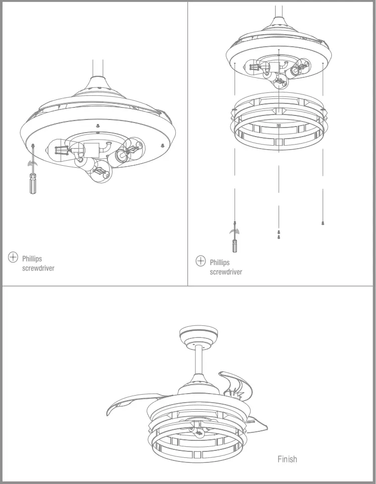 Parrot Uncle F3520110V Ceiling Fan - fig8
