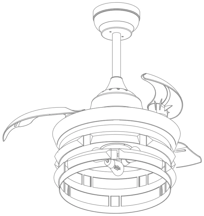 Parrot Uncle F3520110V Ceiling Fan