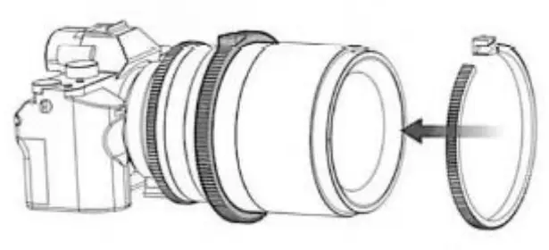 datavideo ZEK-2 01 Zoom Control Kit - around the Panasonic