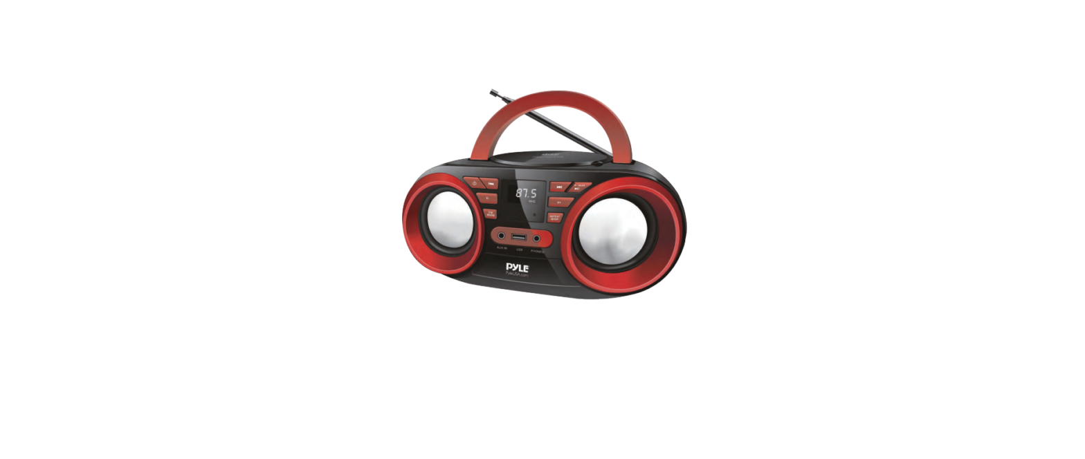 Pyle Phcd22 Portable Cd Player Bluetooth Boombox Speaker User Guide