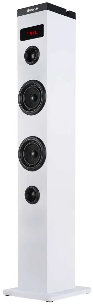 NGS Sky Charm Tower Speakers Compatible with Bluetooth